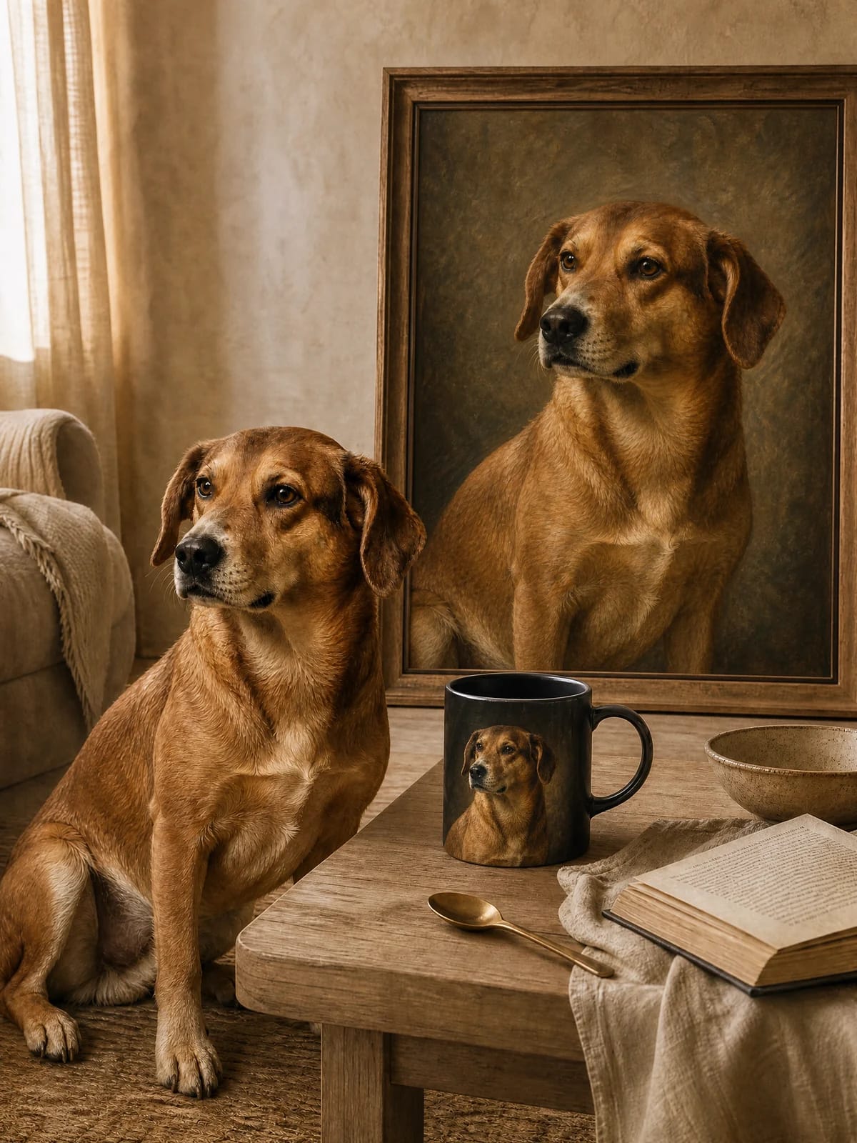 Custom Pet Portrait Mug